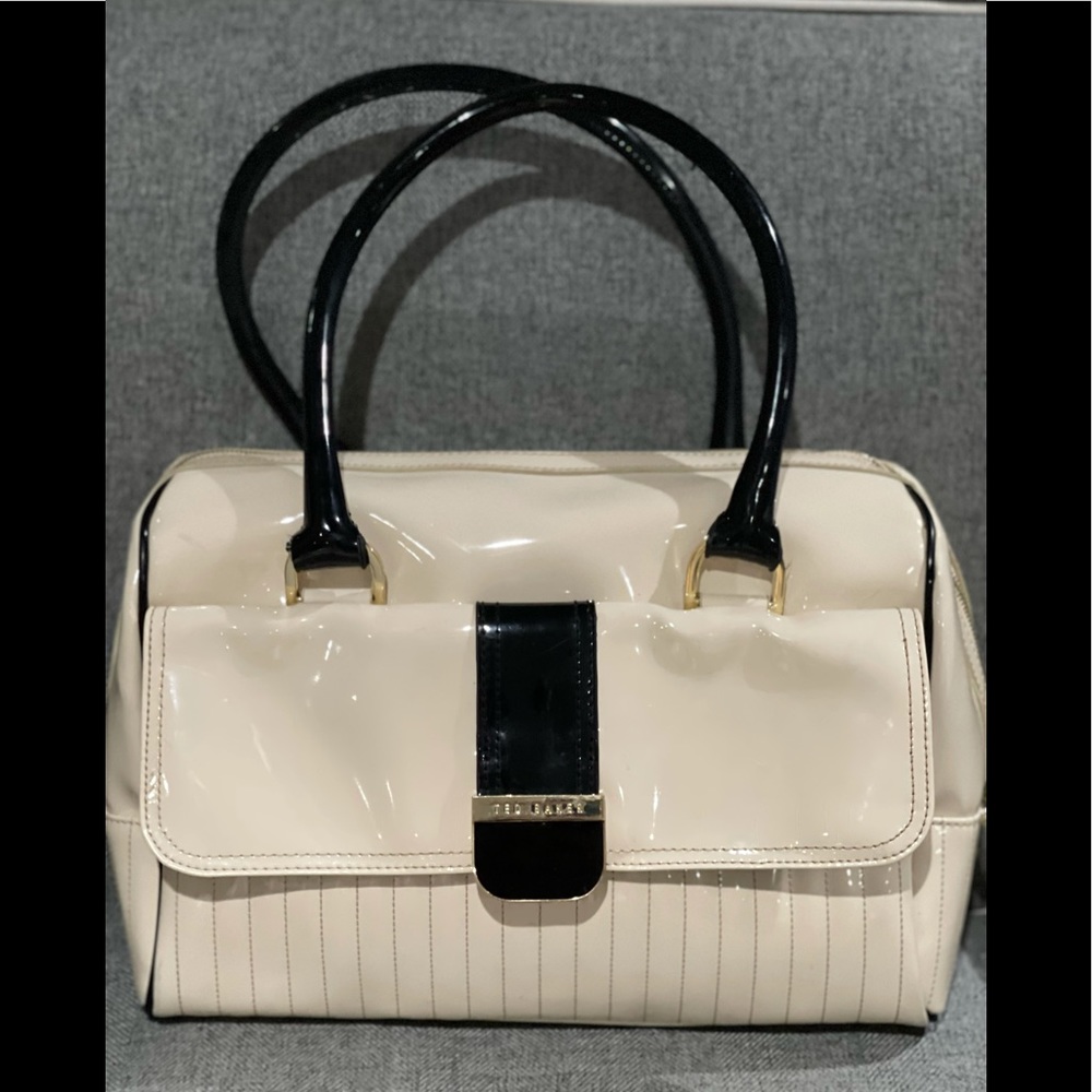 Ted Baker bag in cream and black